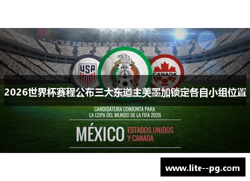 2026世界杯赛程公布三大东道主美墨加锁定各自小组位置